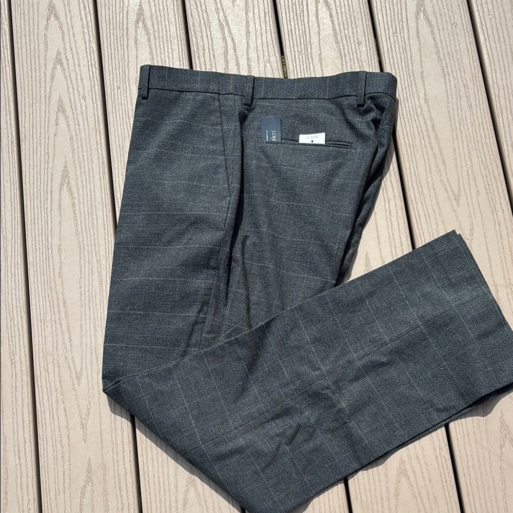 J. Crew Gray Thompson Dress Pants for Men Size 34x32